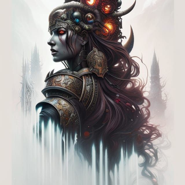 undead woman warrior, spirit of what was