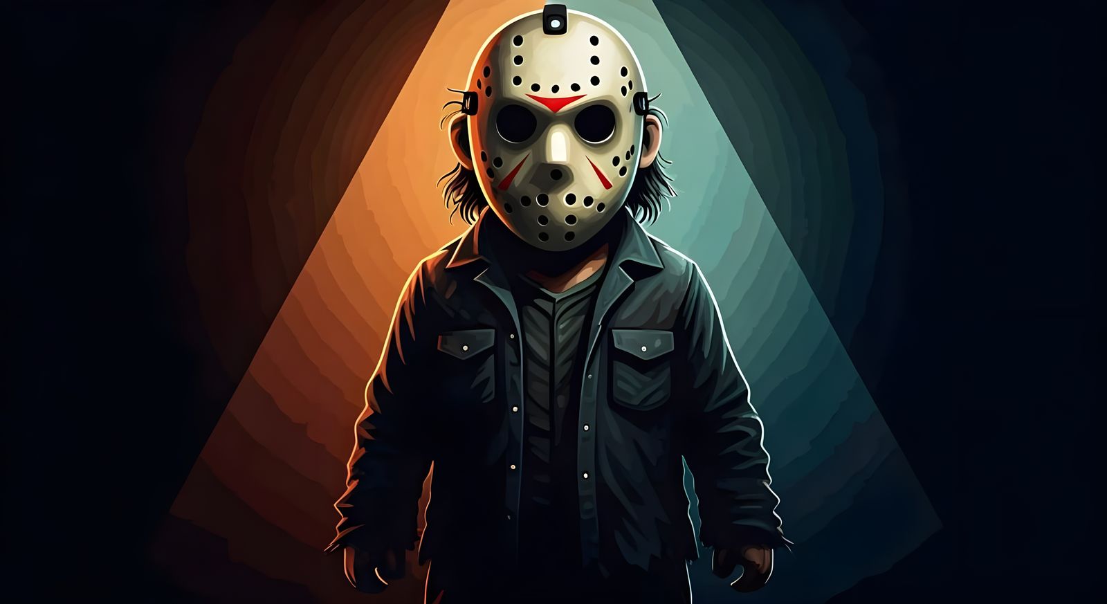 Jason Voorhees: A Kawaii Pop Art Portrait