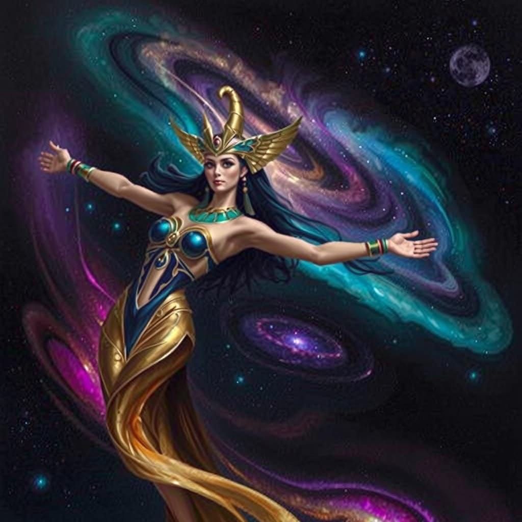 The Egyptian Goddess Nut