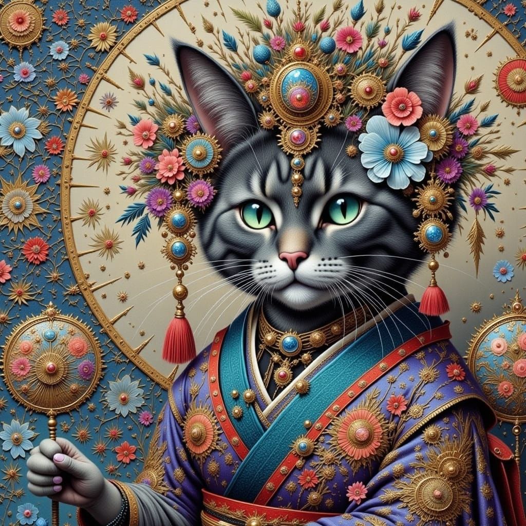 Cat Geisha