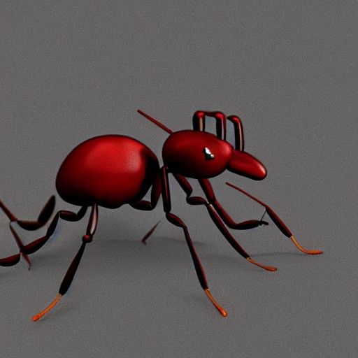 Angry Ant: Trending 3D Render on Artstation