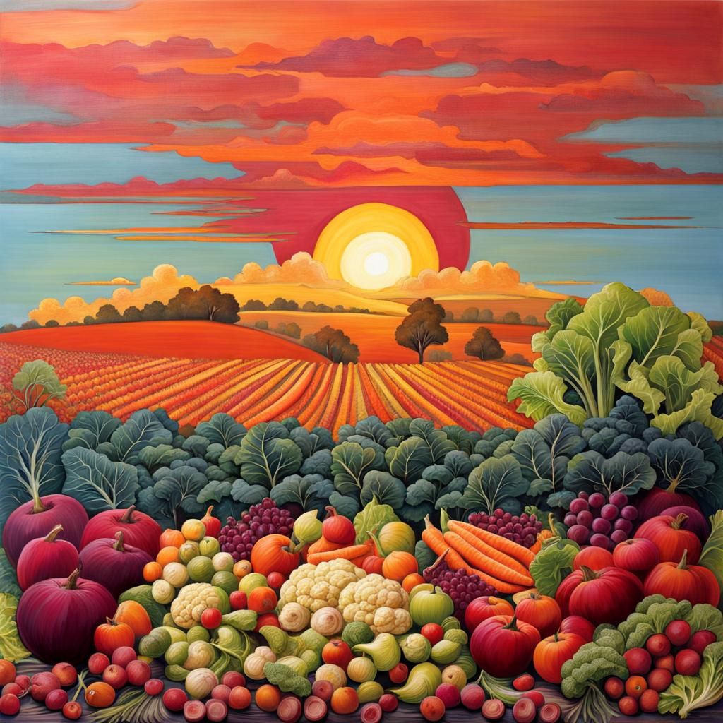 Autumn Harvest in Herefordshire Market Garden