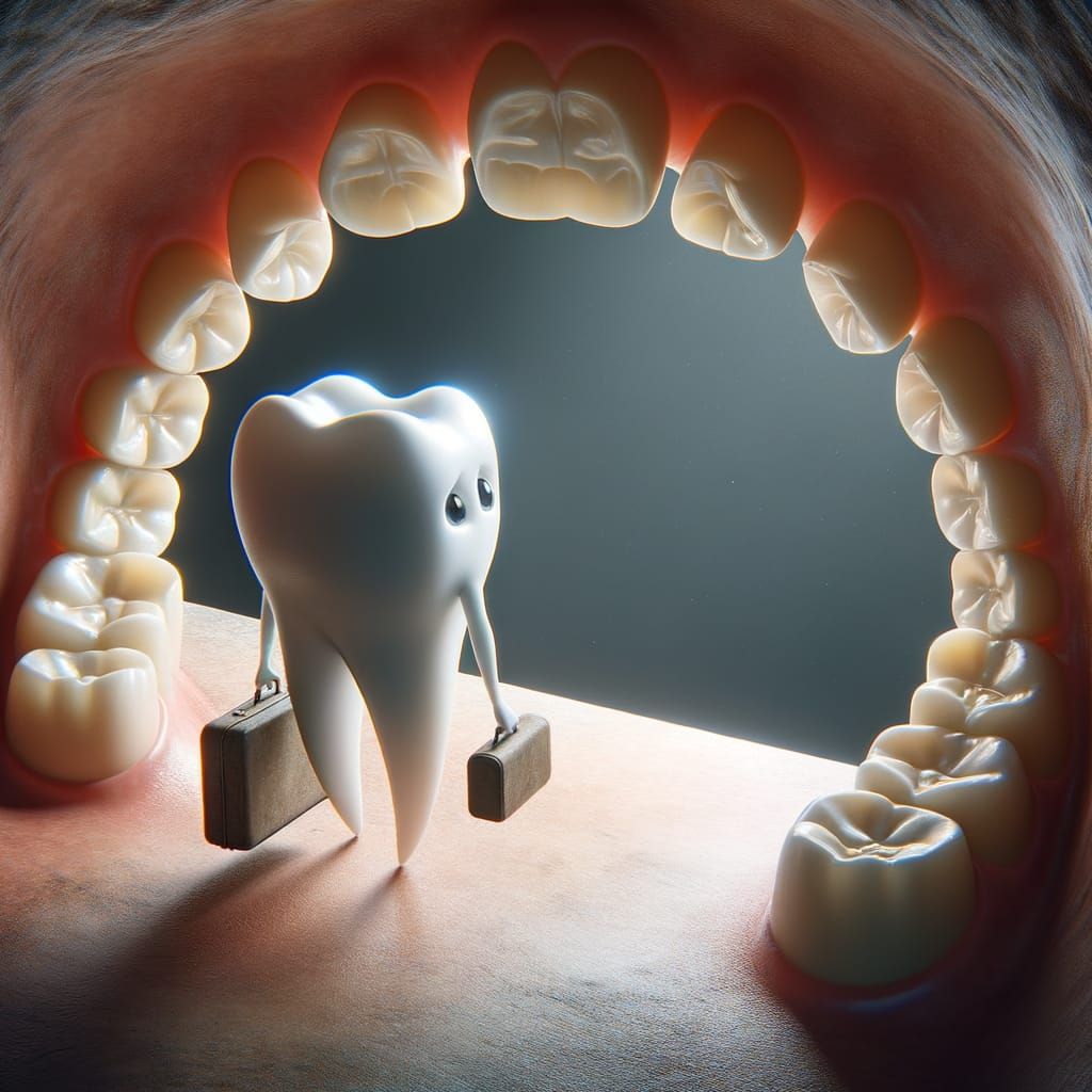 Look after your teeth or they will leave you