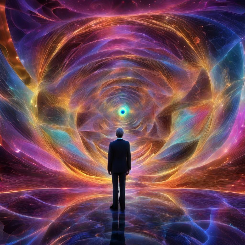 Dynamic Quantum Dreamscape: Interactive Blockchain Art