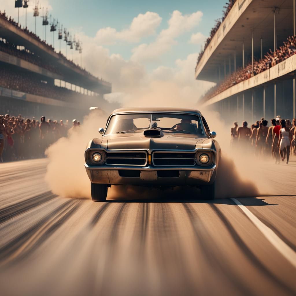 Epic Drag Race in Havana: Digital Matte Painting