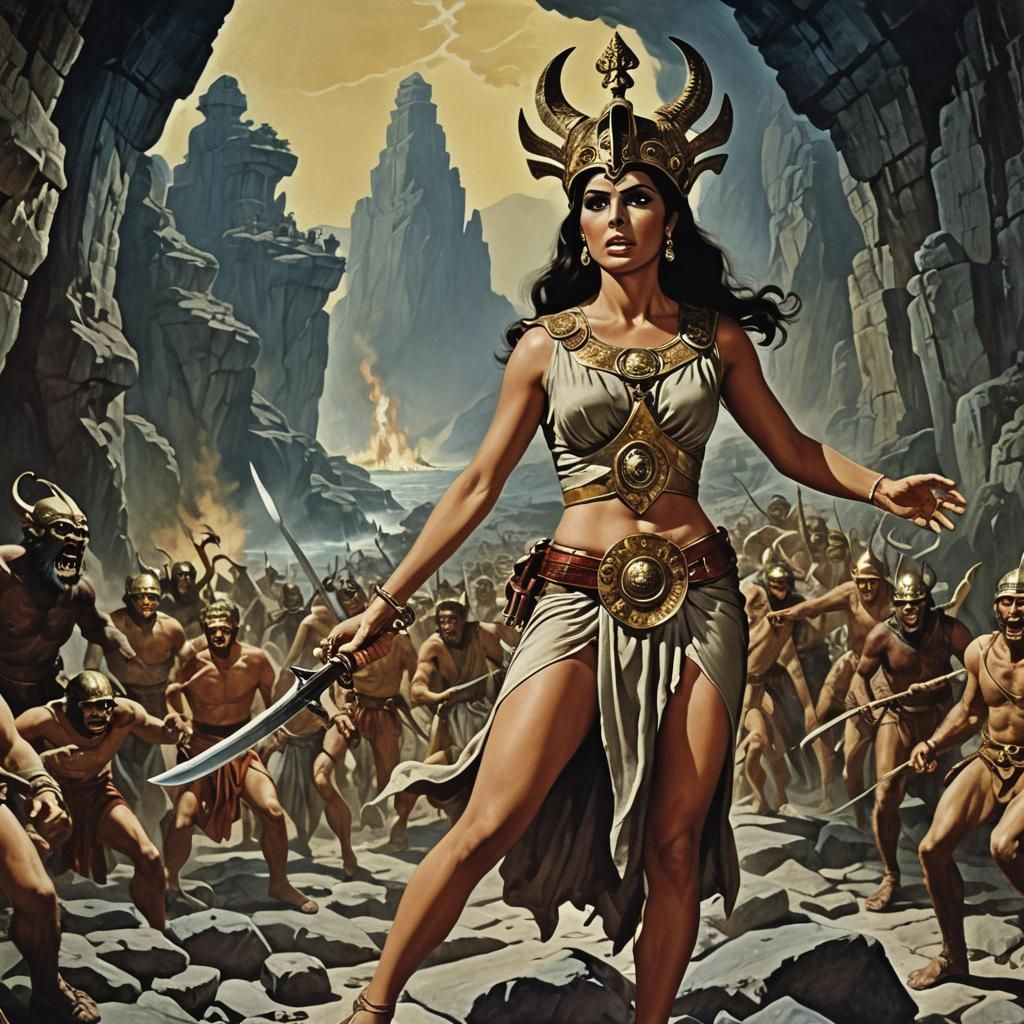 Demonic Fury: A Scene Inspired by Jason and the Argonauts