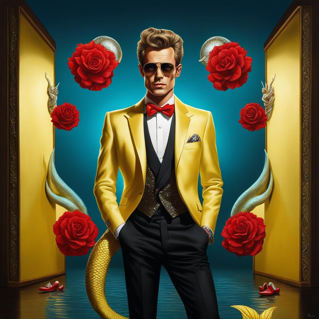 James Dean, in a fantasy world