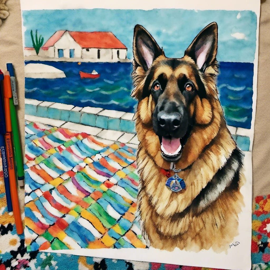 GSD Scuba Diving in the Mediterranean, Anime Style