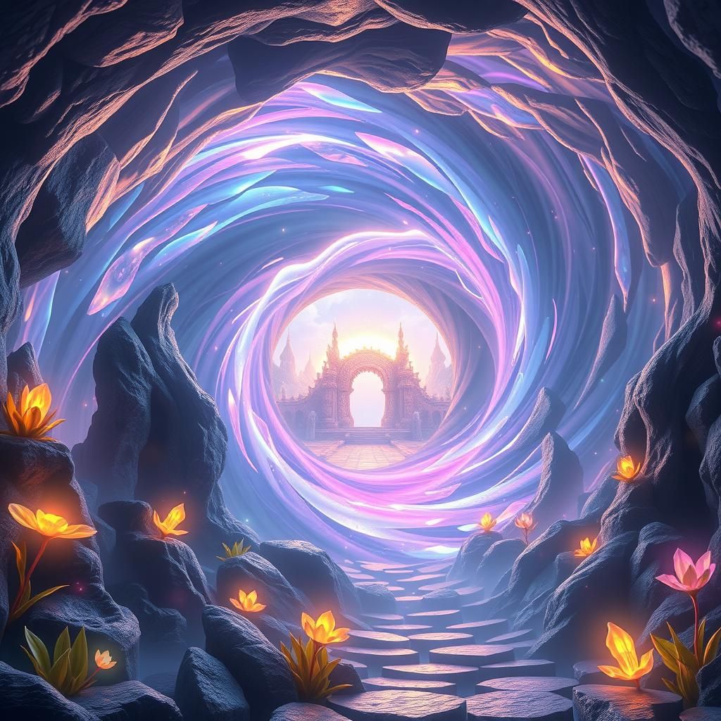 Mystical Portal to a Fifth Dimension Realm