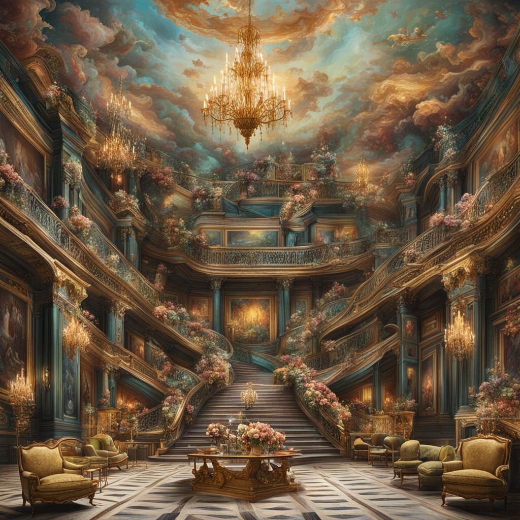 Abstract Image of Unimaginable Decadence