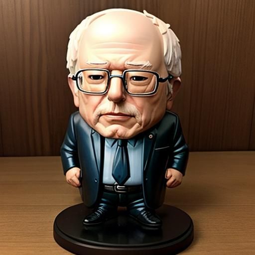 Bernie Sanders Bobblehead Figurine