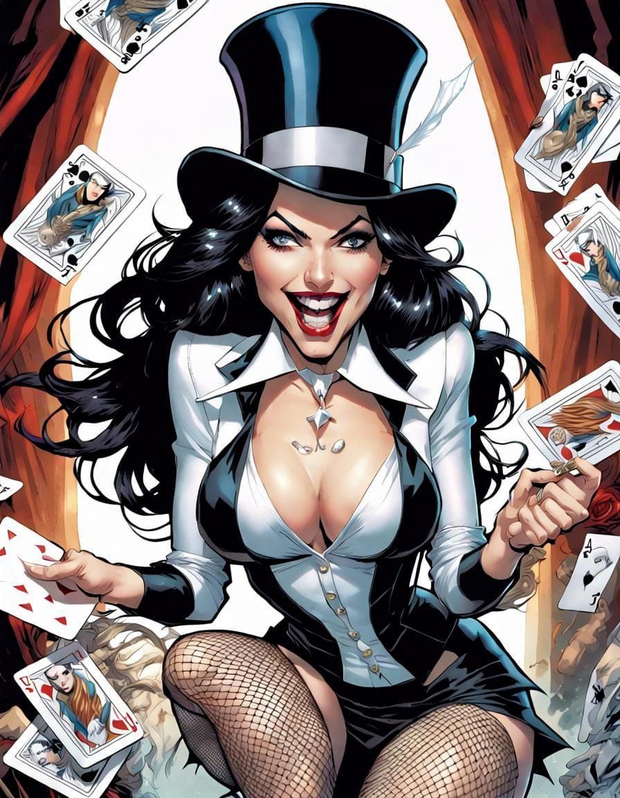 Zatanna says pick a card any card!