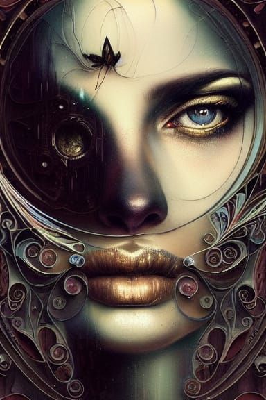 Hyperdetailed Portrait in Australian Tonalism Style