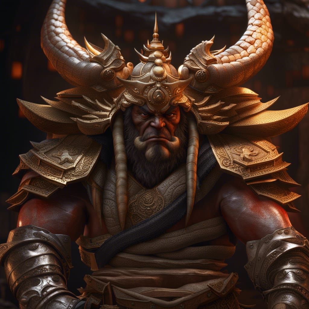 Hyperrealistic Goro Concept Art in Unreal Engine 5