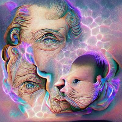 Abstract Depiction of Reincarnation
