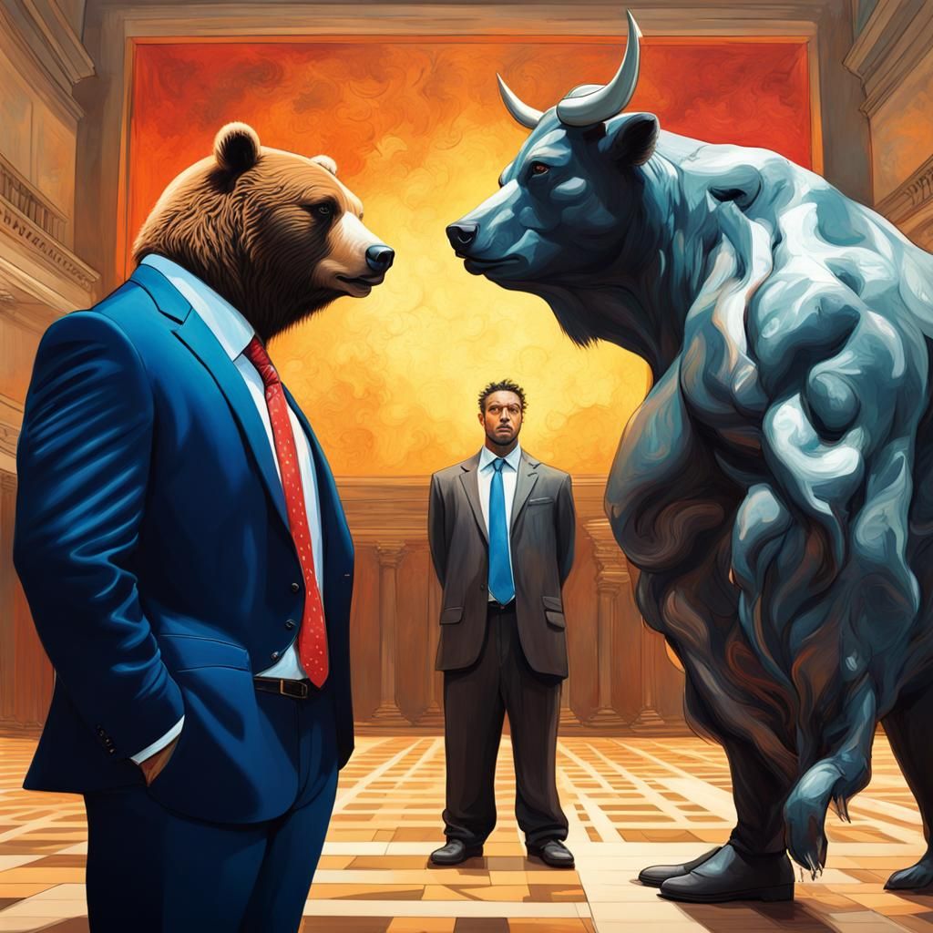 "You look weird today Mr. Bull"