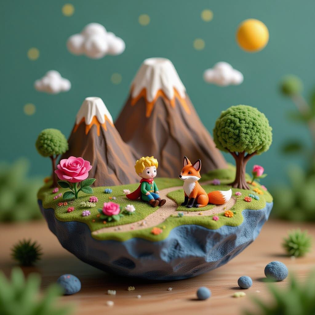 The Little Prince’s Asteroid B612