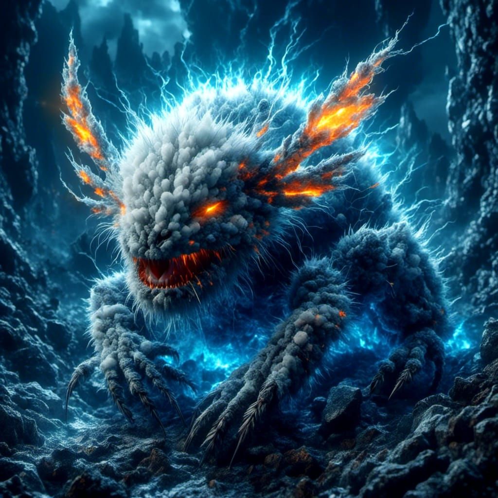 Cloud Monster - Evolved with "Omnious"