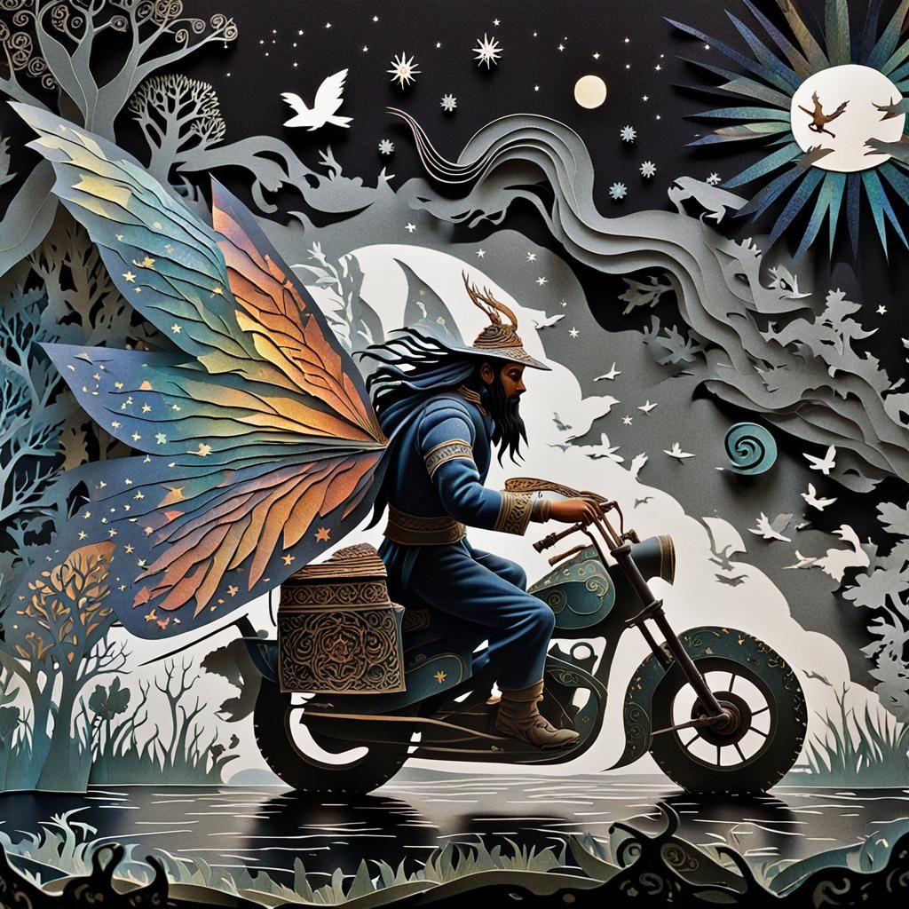 The Wild Hunt Unfolds in a Pop-Up Book