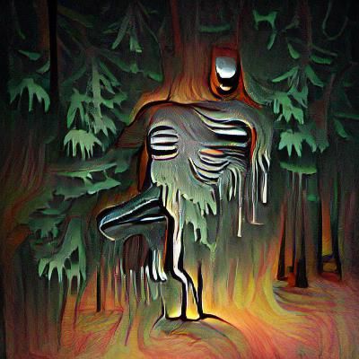 AI Generated Image From Blank Prompt