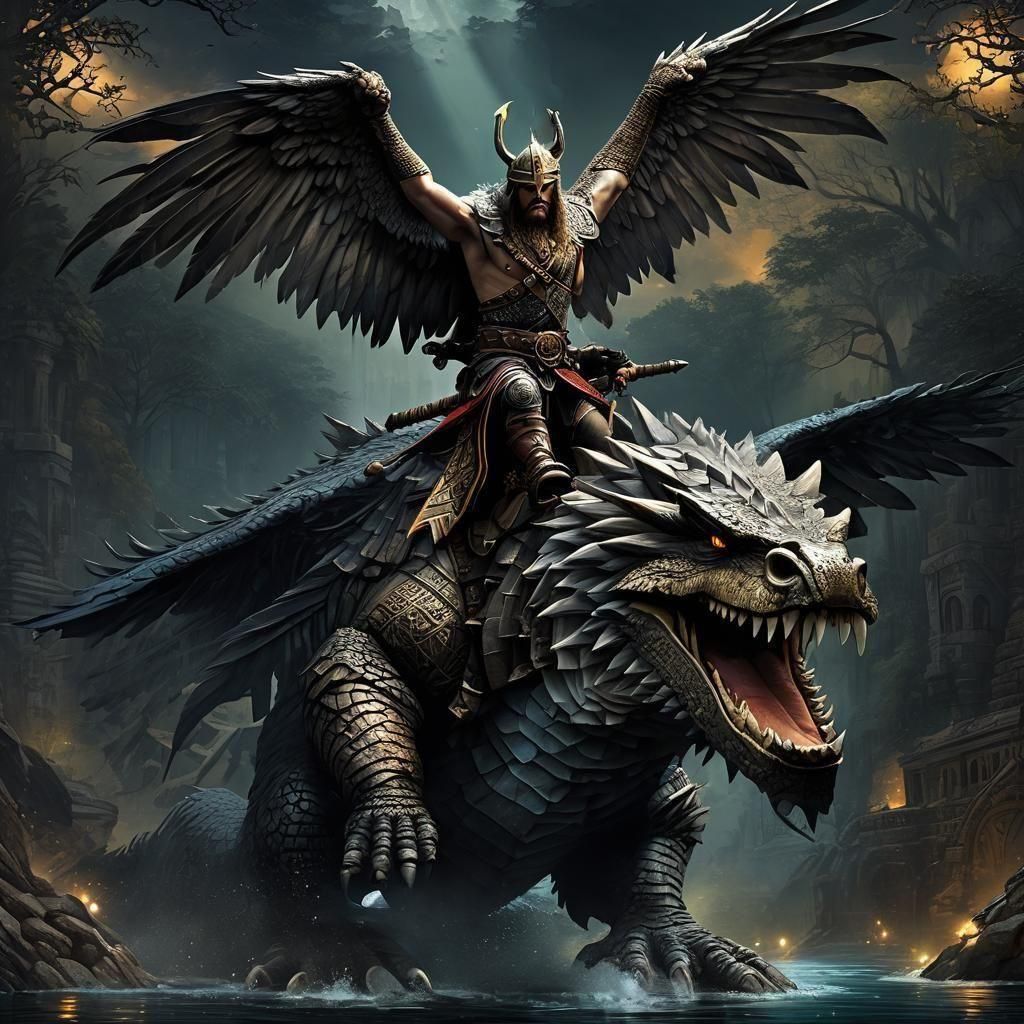 Defender Of Valhalla, Mythical Home Of The Viking Gods