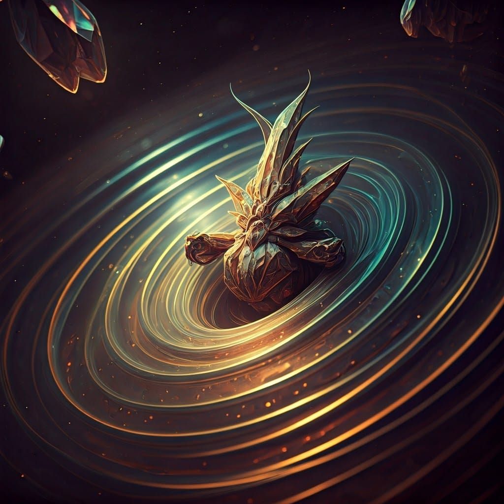 Lithoid Alien in Interstellar Space Ooze