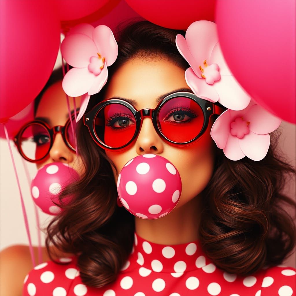 Forever Blowing (Polka Dot) Bubbles