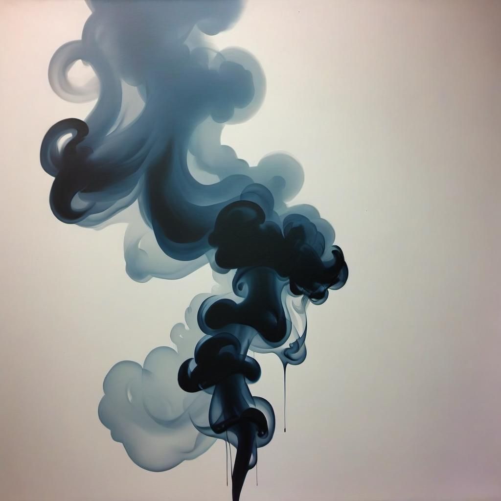 Ethereal Smoke Painting