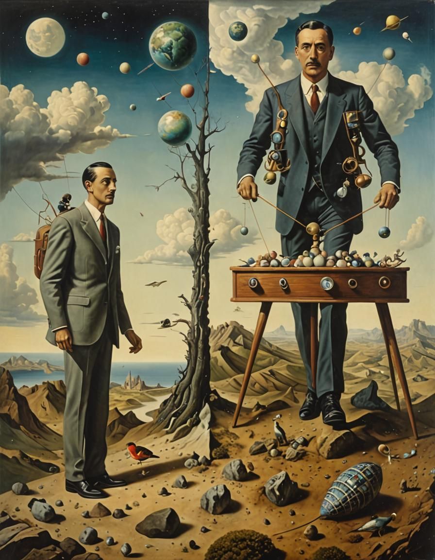 Abstract Surreal Dreamscape