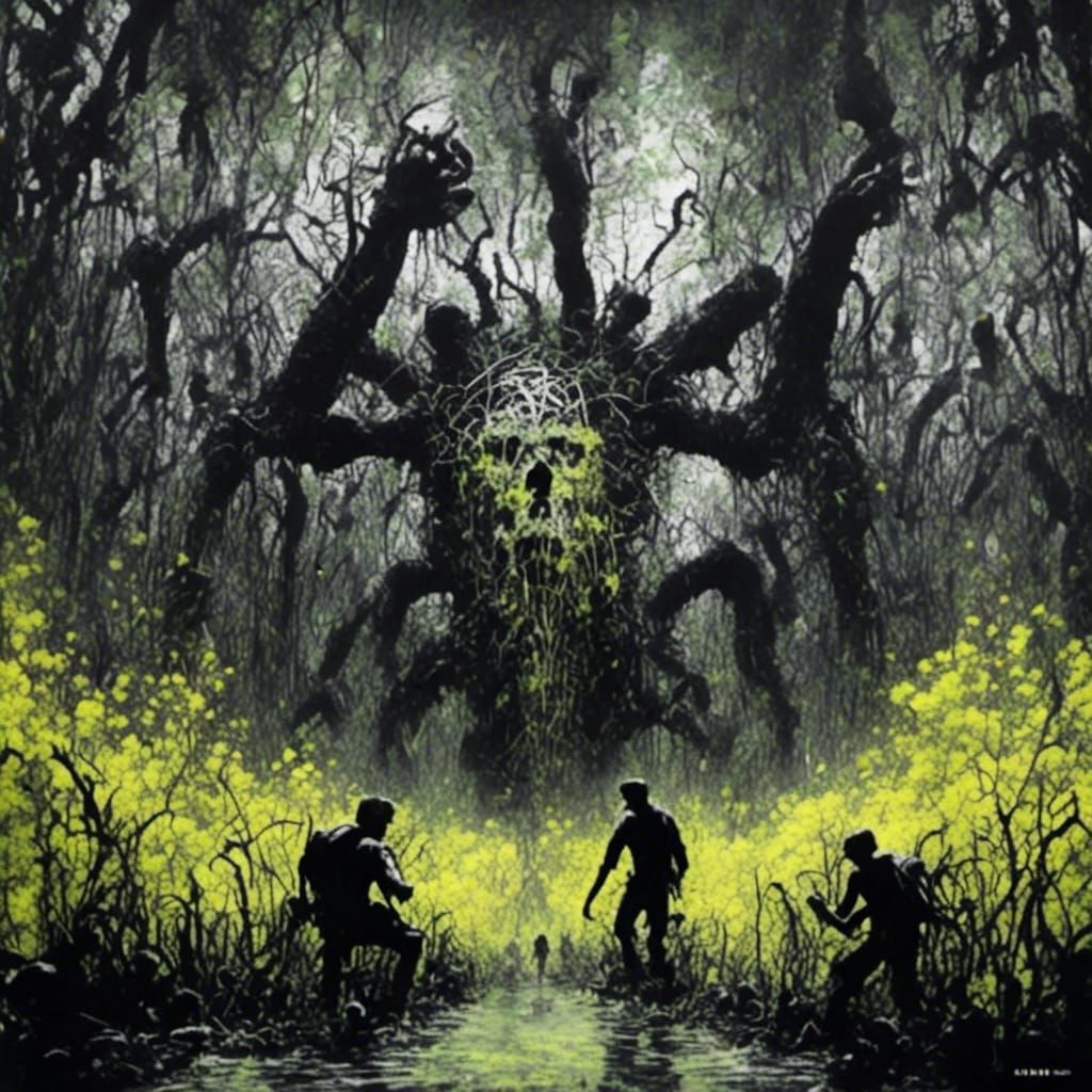 Skull Island Graffiti Art