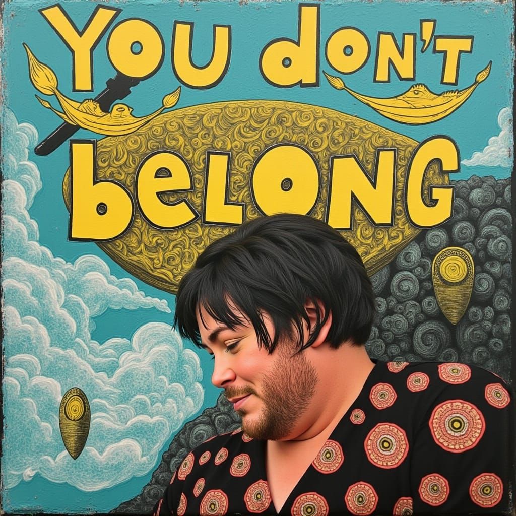 Dark Cyberpunk Cityscape Rejection Scene