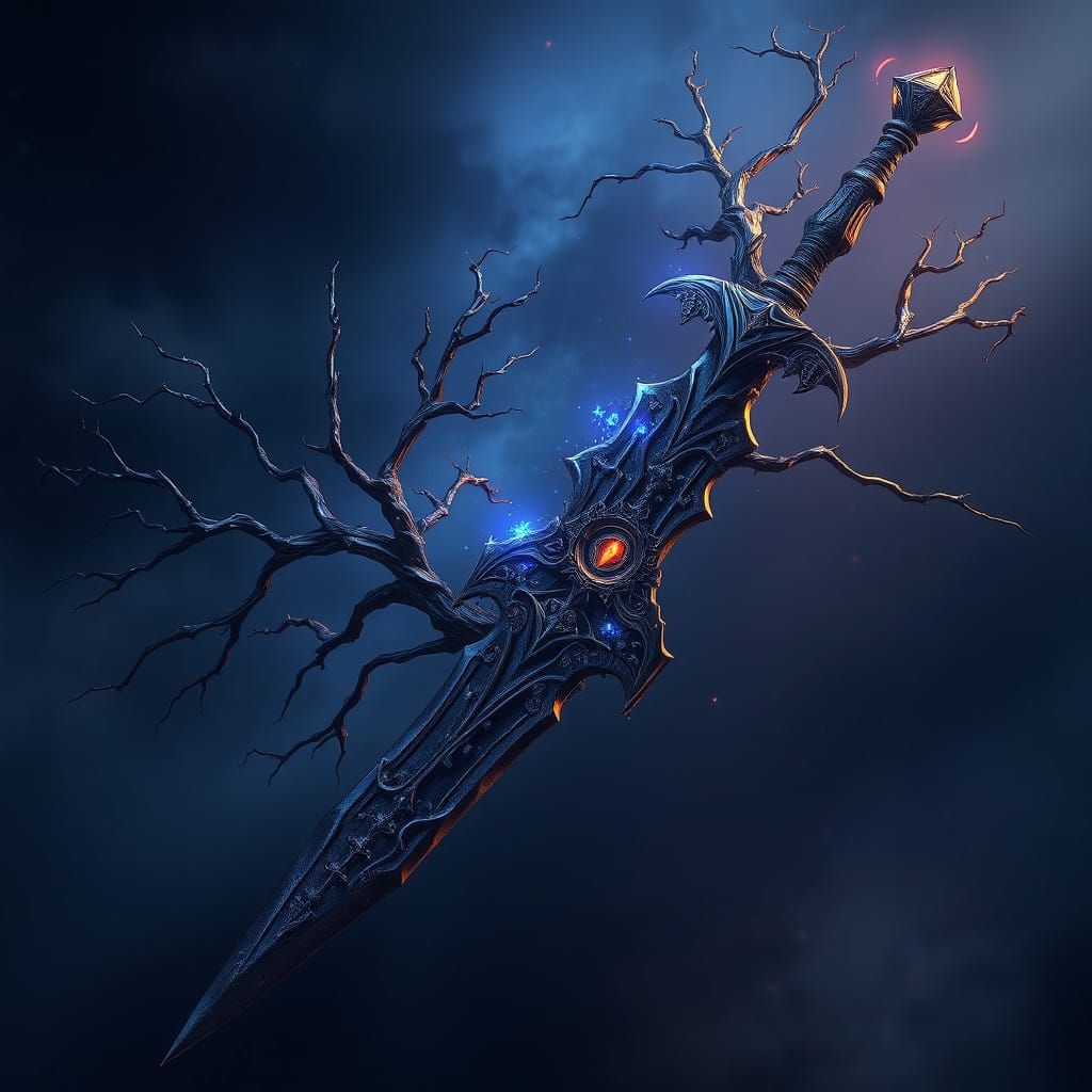 Ebonshard Lexicon: Ancient Sword of Twisted Branches and Voi...