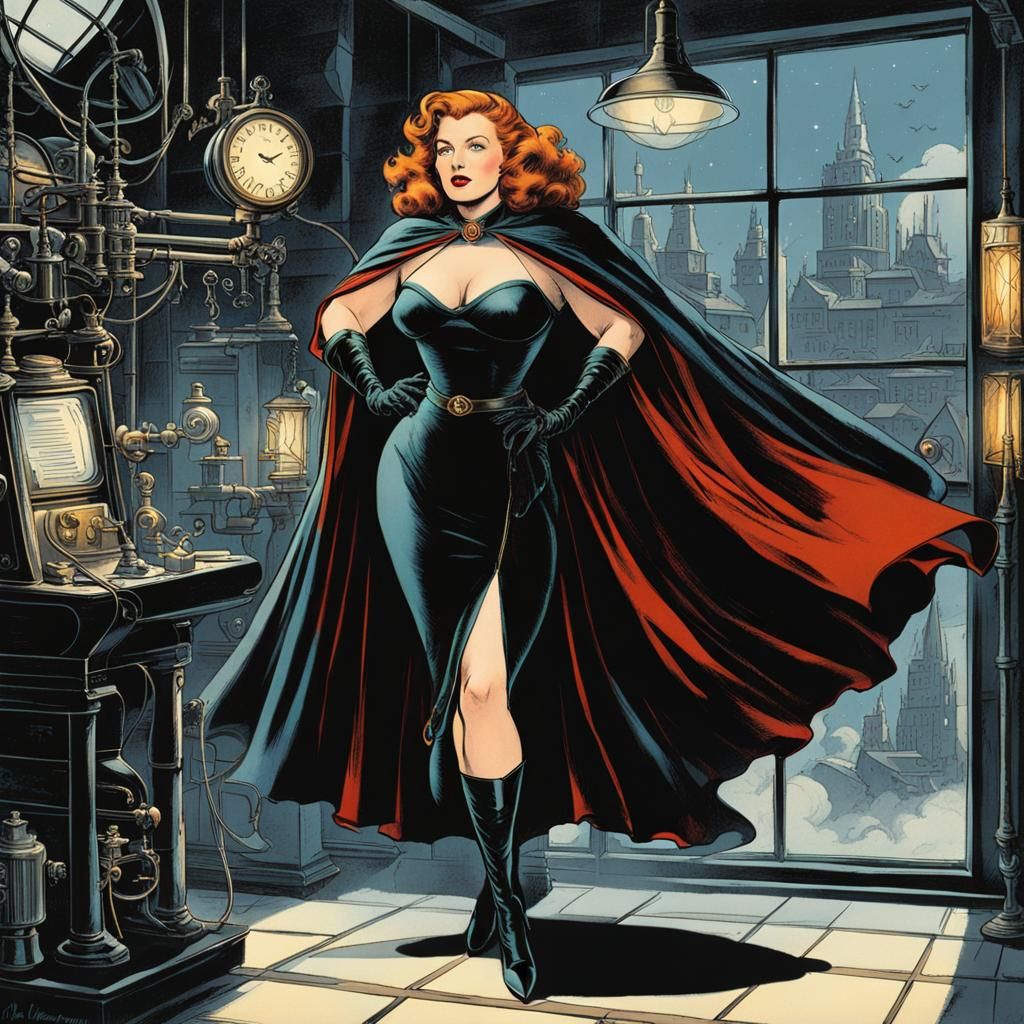 SuperGoddess Materializes in Alchemist's Lab