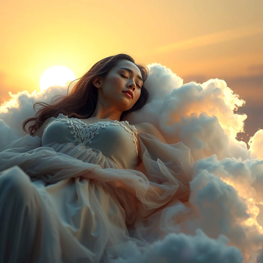 Dreamworld Serenity in Hyperrealistic Style