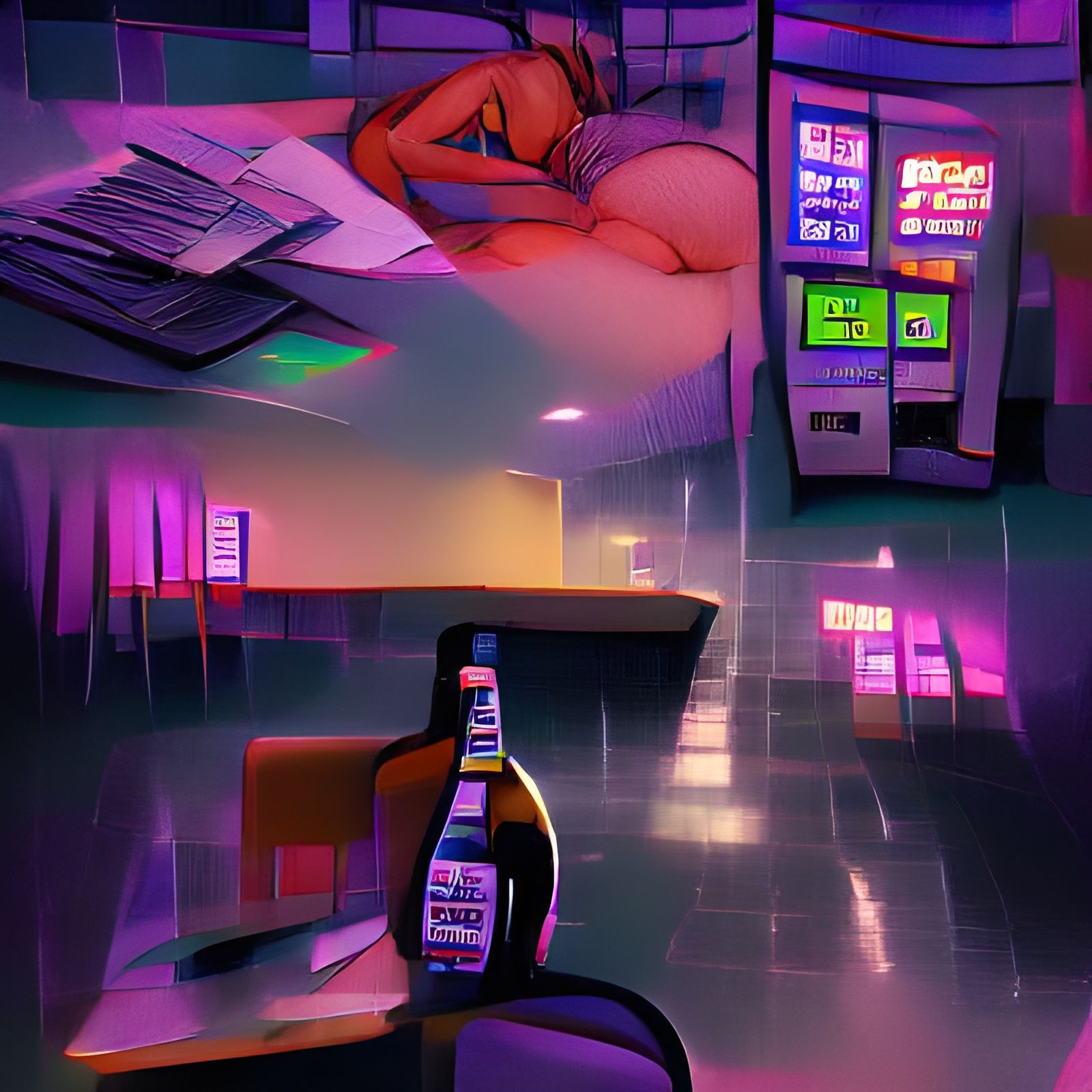 AI Generated Image With Missing Prompt