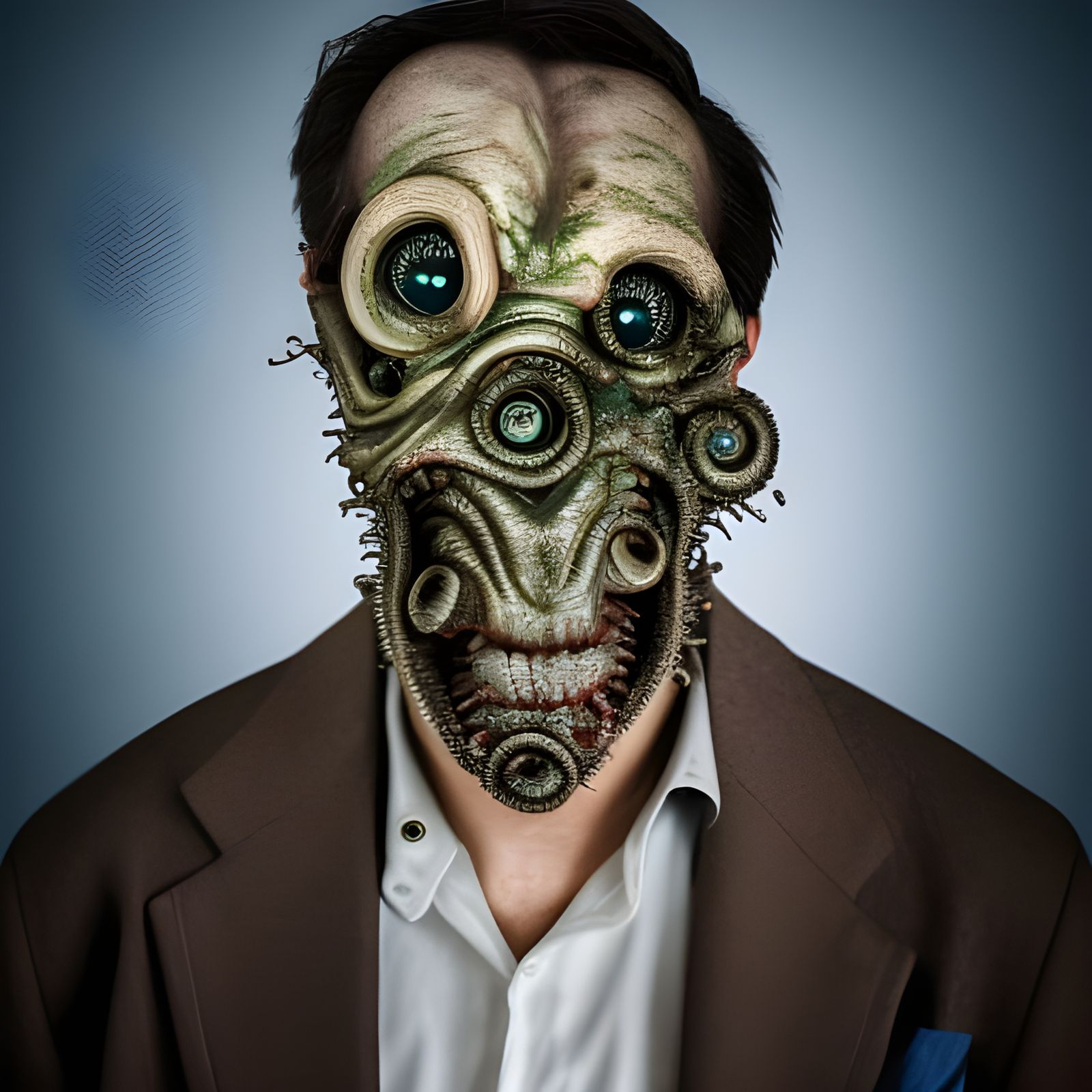 Lovecraftian Abomination Portrait in Professional Style