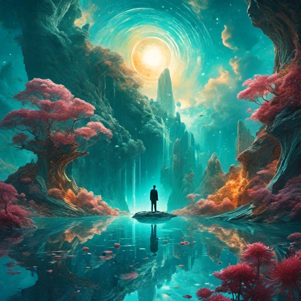 Alone in a beautiful world