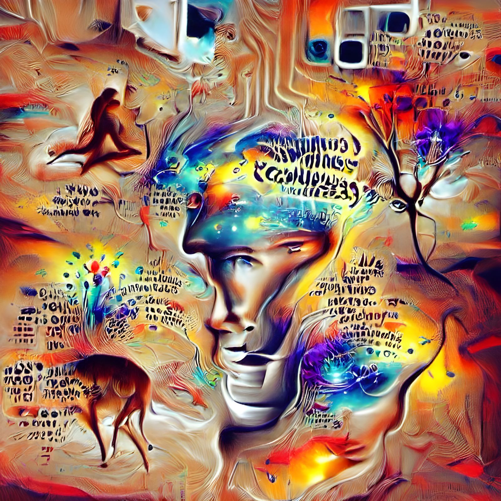 AI Visualization of Human Consciousness