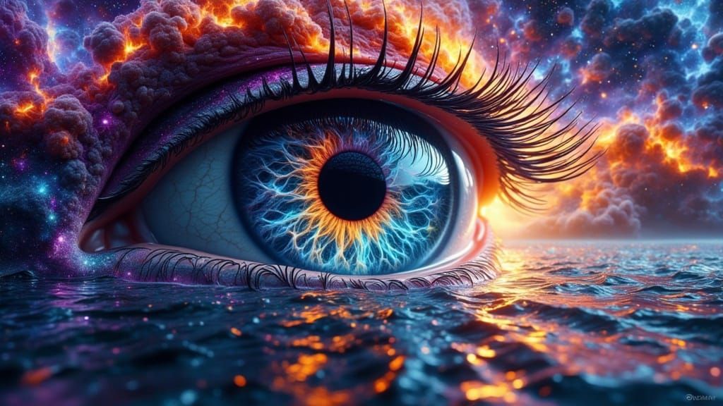 <lora:-ArachNoculi-:1.0> <lora:Fantasy eyes Flux:1.0> <lora:Extreme Eyes Flux:1.0> <lora:MJ6 EyeFlux:1.0> Vast, colorful...