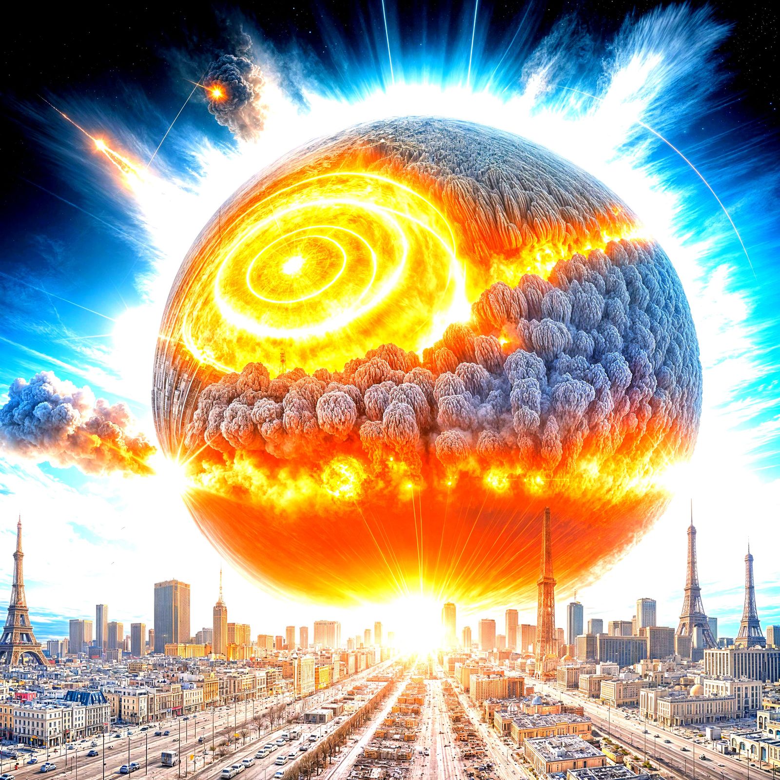 Nuclear Explosion in Post-Apocalyptic Las Vegas