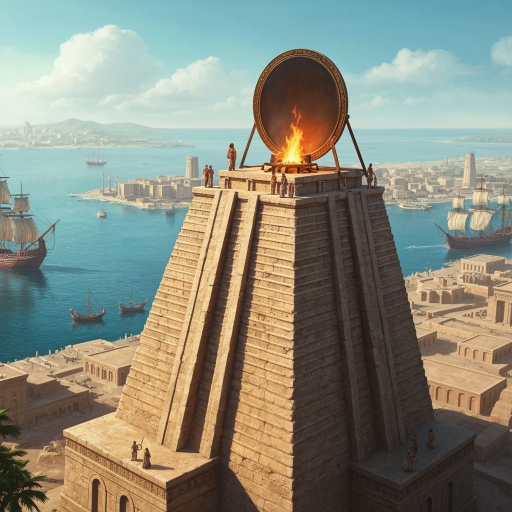 Pharos of Alexandria: Ancient Egyptian Splendor