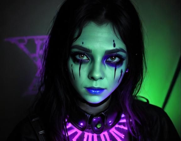 Black Light Living Dead Illustration