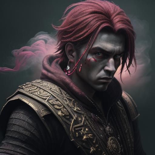 Hyperrealistic Scrim with Ruby, Splash Art