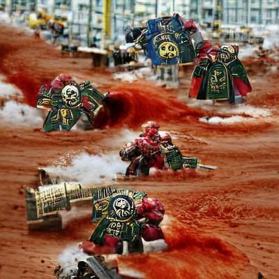 Warhammer 40K: Futuristic Gothic Warrior