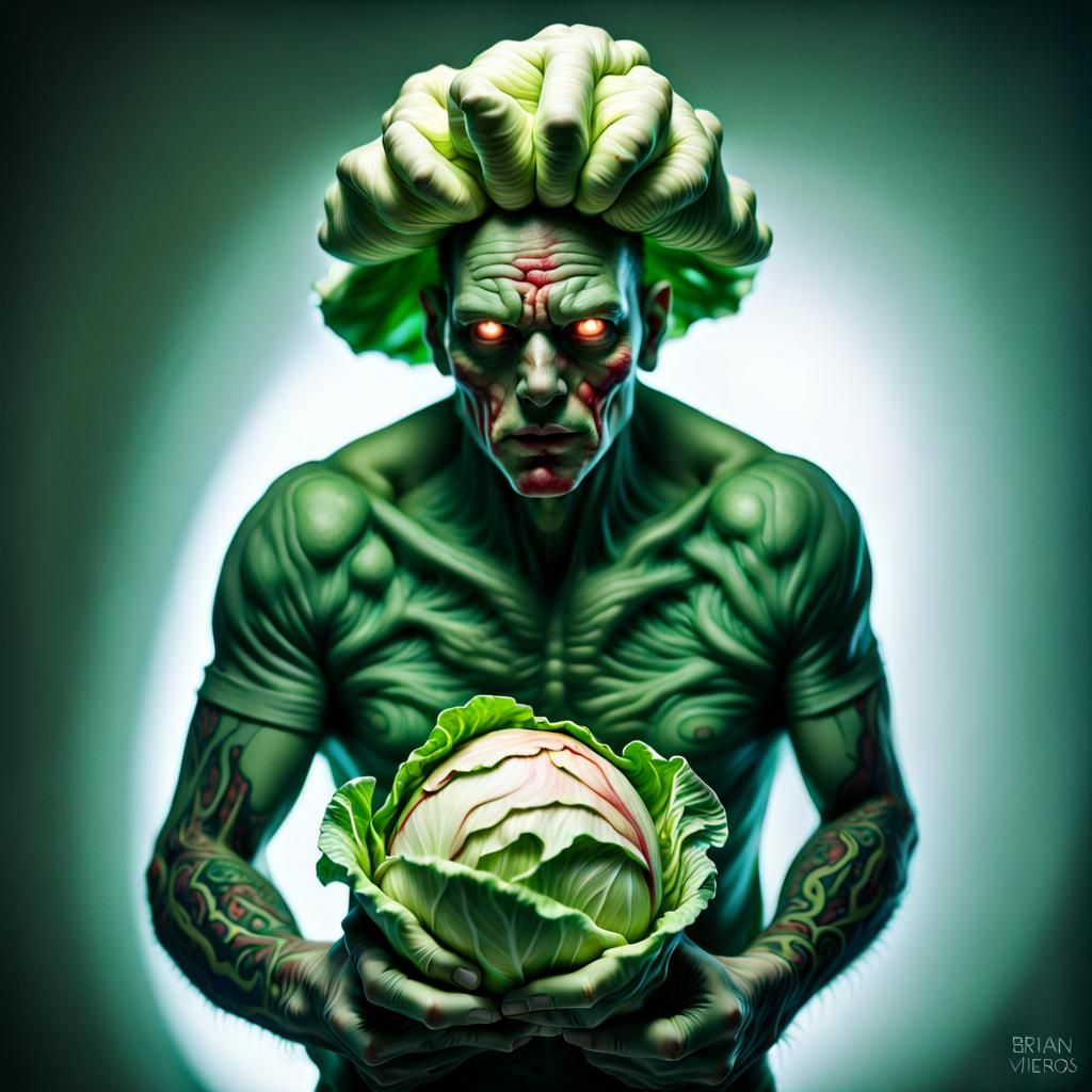 Cabbage zombie