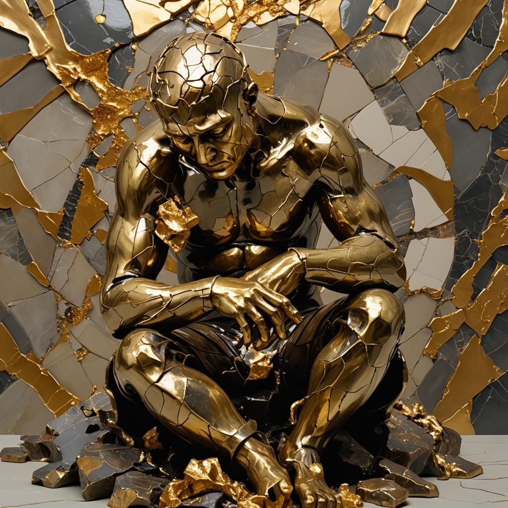 Kintsugi Thinker: Golden Repair Art for Emotional Healing