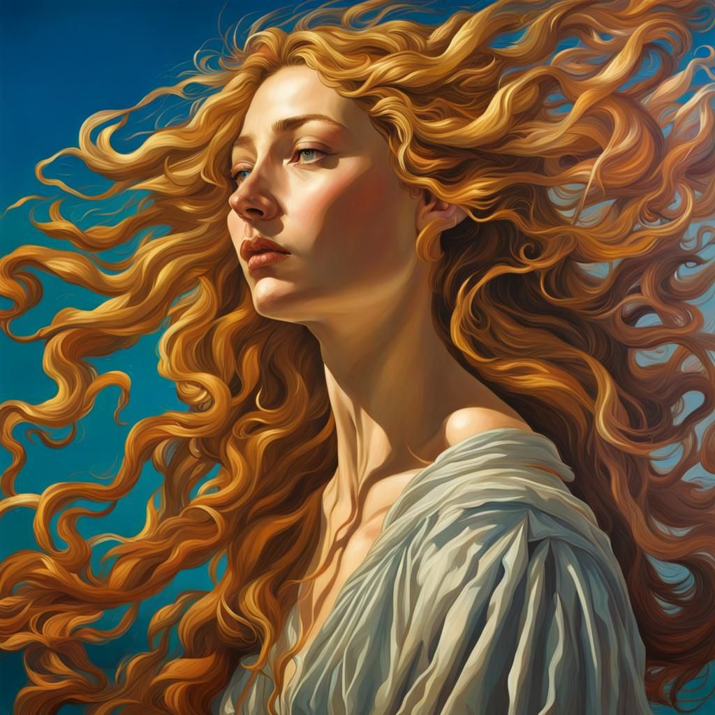 Hyperrealistic Portrait in Renaissance Style