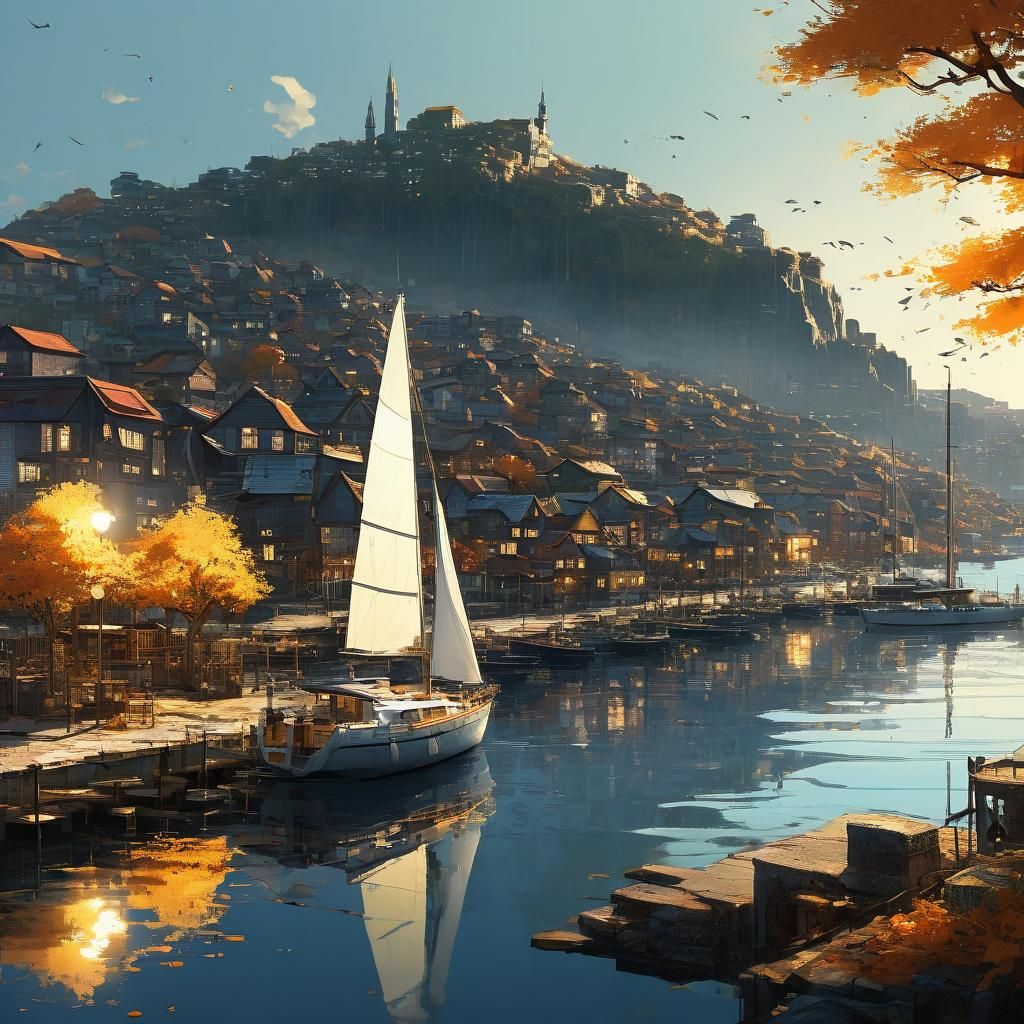 Small marine village