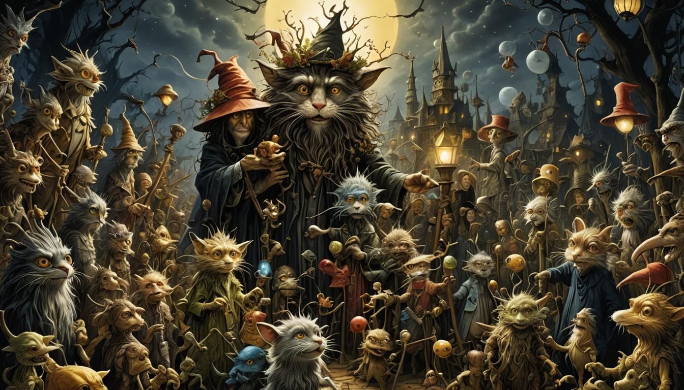 Surreal Dark Fantasy Masterpiece