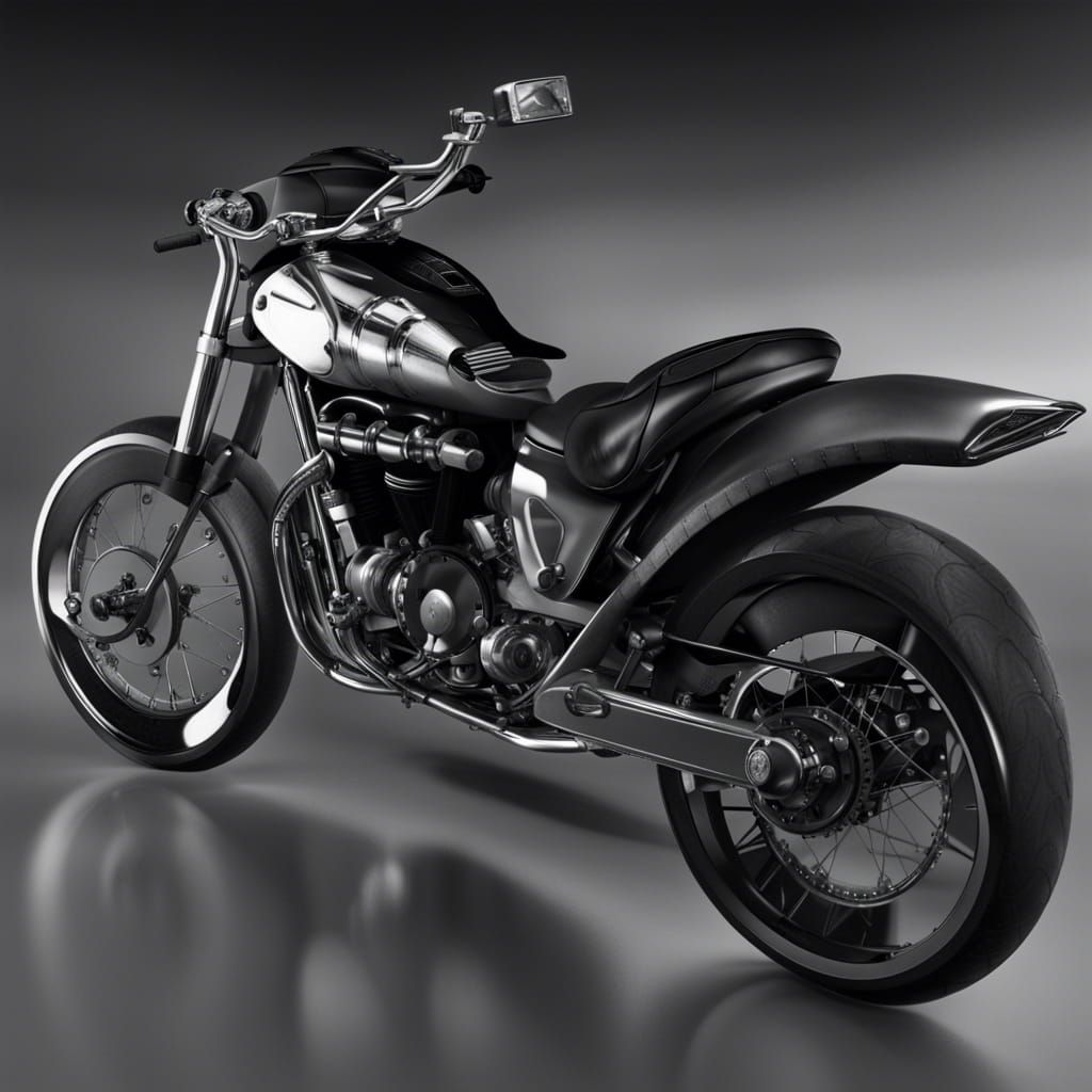 Modern Motorcycle Concept Art